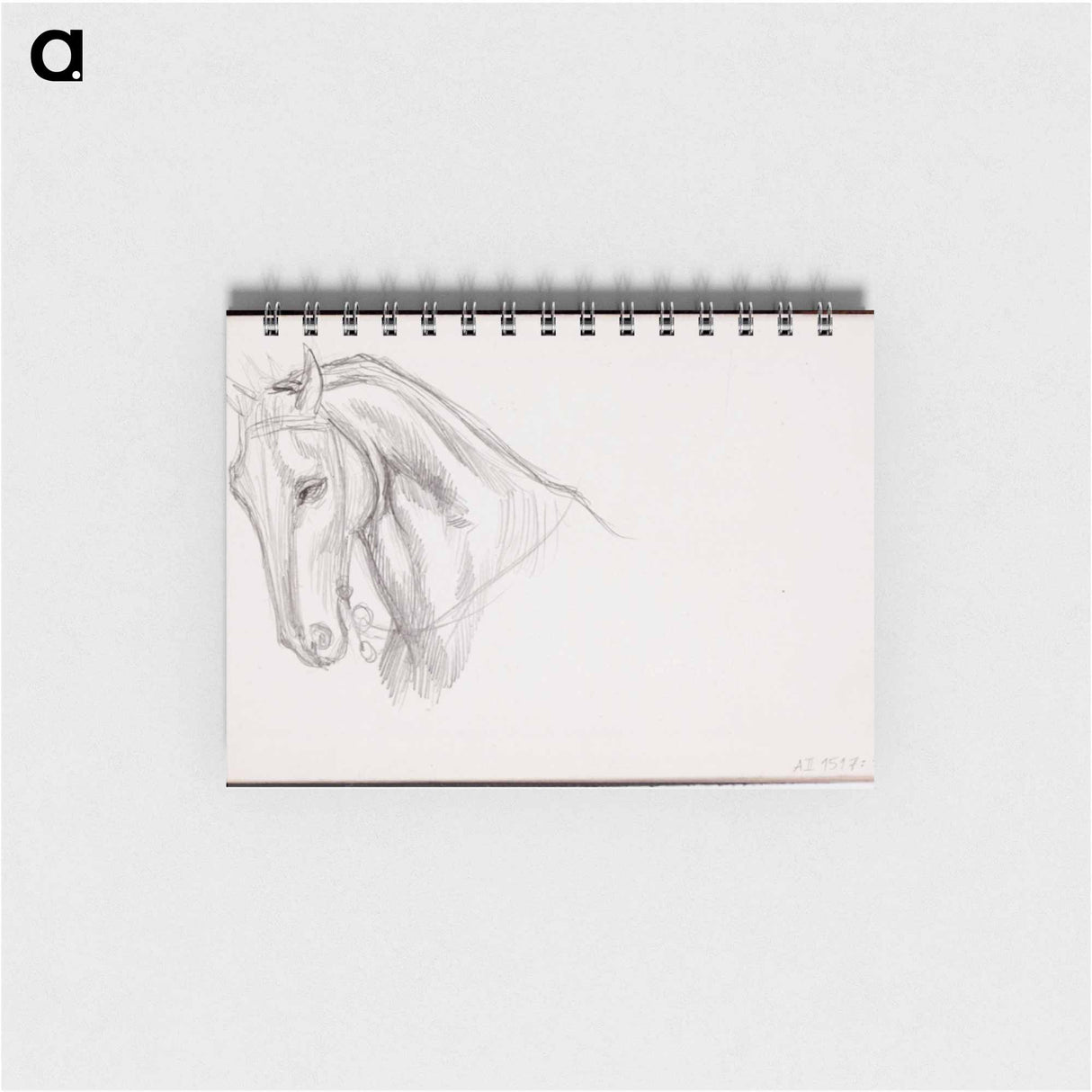 アートメモ帳-(unknown)part of a sketchbook - アルバート エーデルフェルト Memo.