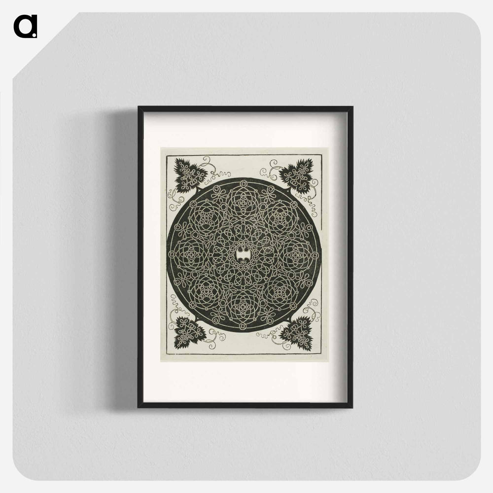 The Fifth Knot - アルブレヒト デューラー Poster.