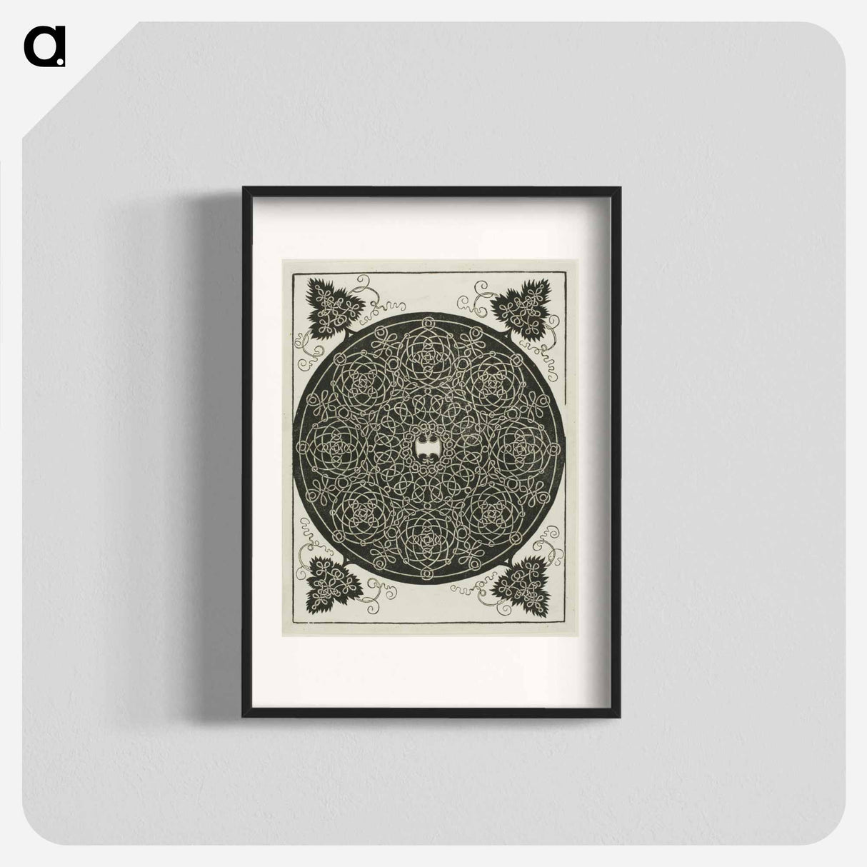 The Fifth Knot - アルブレヒト デューラー Poster.