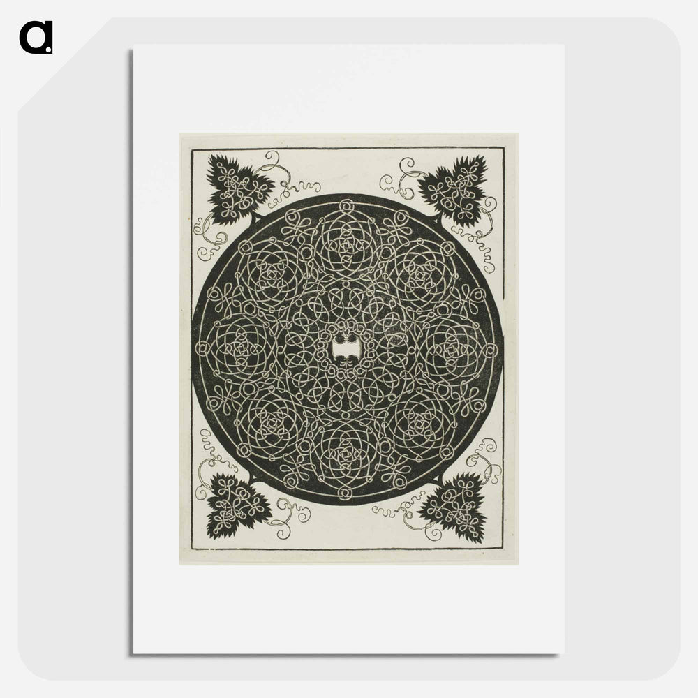 The Fifth Knot - アルブレヒト デューラー Poster.