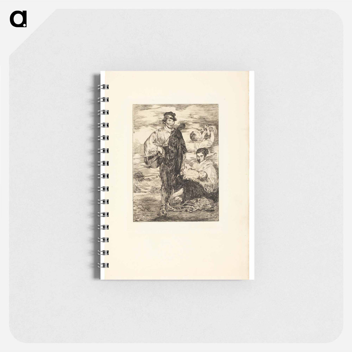 The Gypsies - エドゥアール マネ Memo.