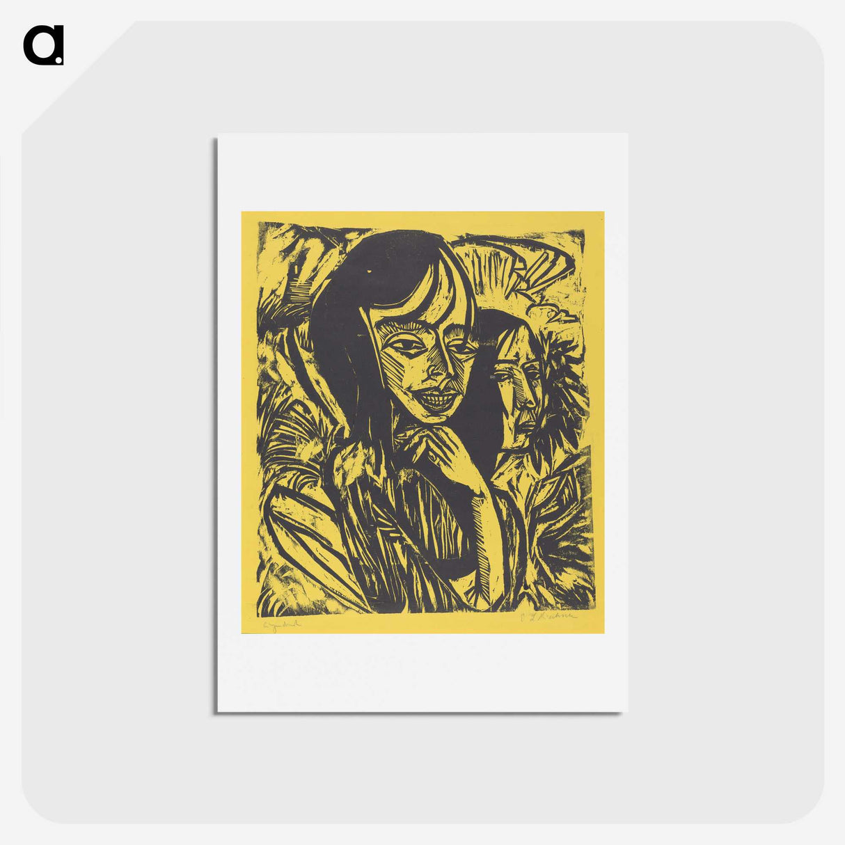 2-82_Ernst-Ludwig-Kirchner_hagaki