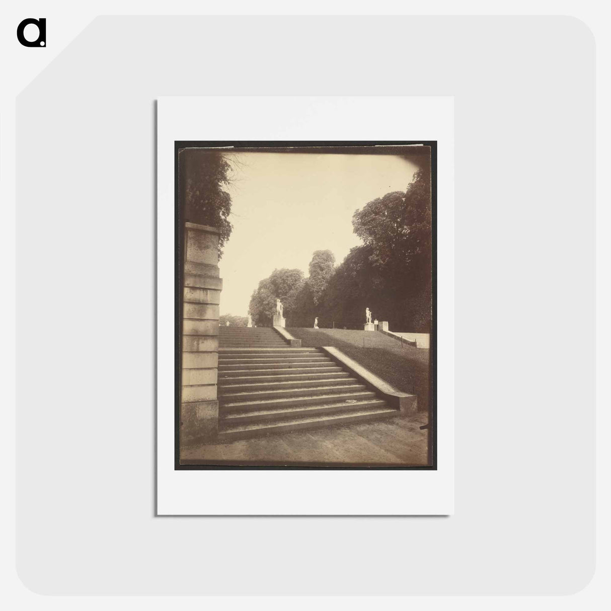 アートポストカード-Saint-Cloud
- ウジェーヌ アジェ Postcard.