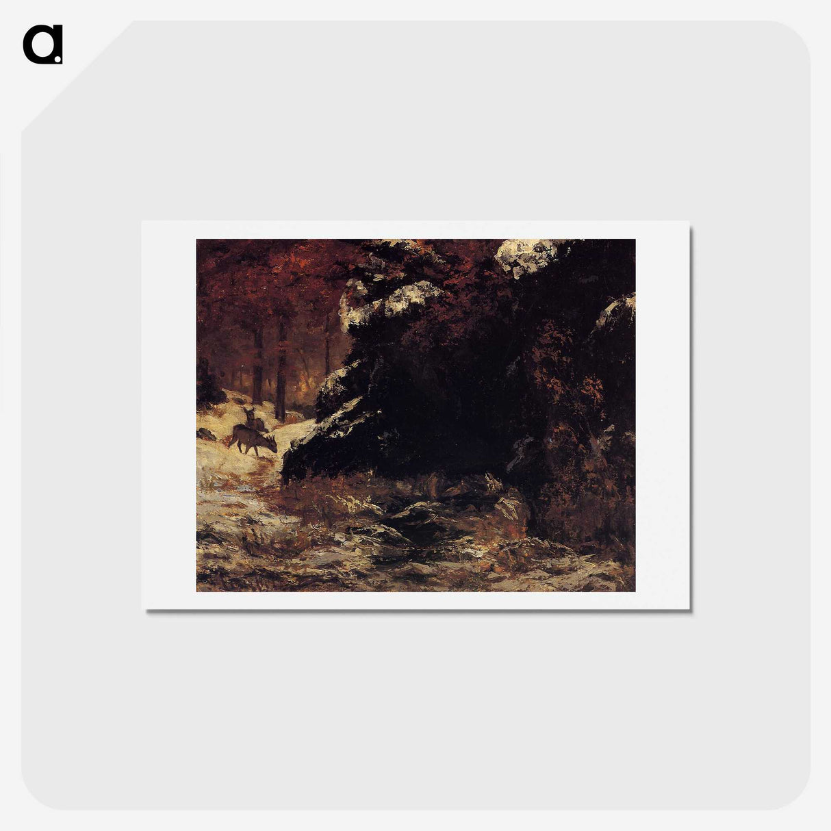 2-82_Gustave-Courbet_hagaki