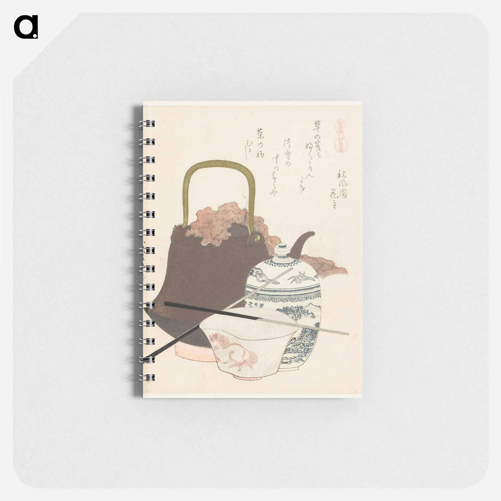 A comparison of Genroku poems and shells - 葛飾 北斎 Memo.