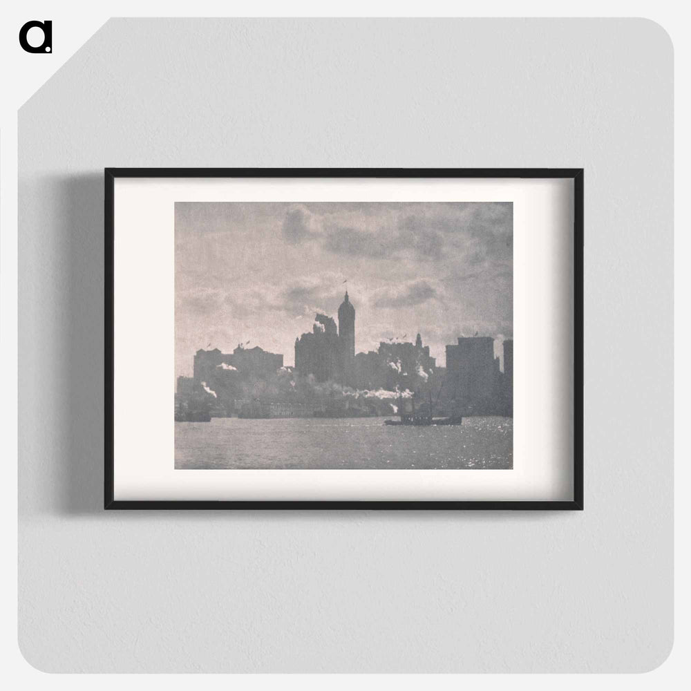 Lower Manhattan - アルフレッド スティーグリッツ Poster.