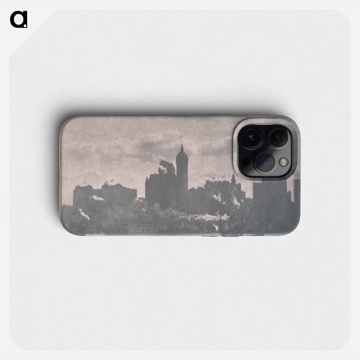 Lower Manhattan - アルフレッド スティーグリッツ Phone Case.