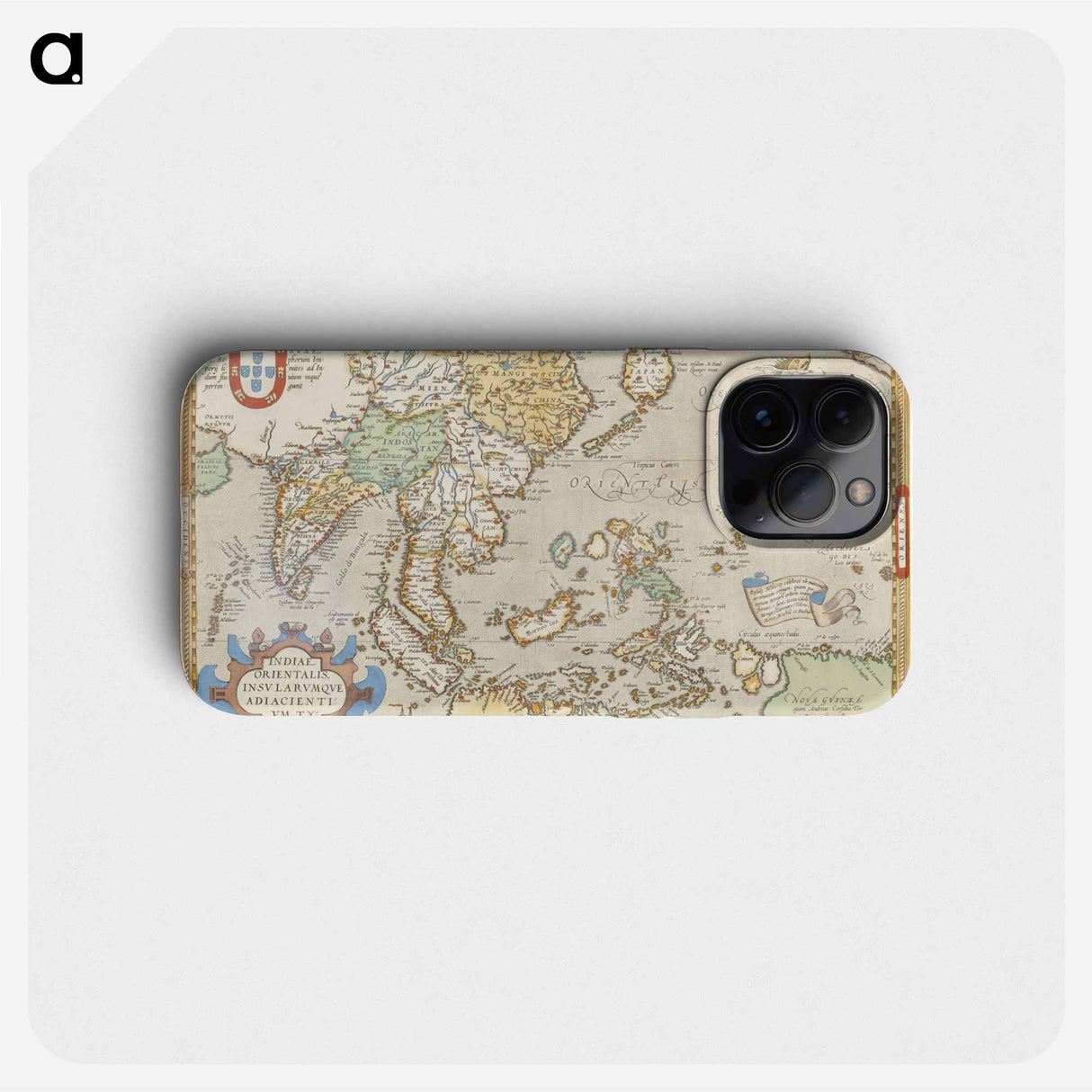 Indiae Orientalis Insularumque Adiacientium Typus - アンティーク地図 Phone Case.