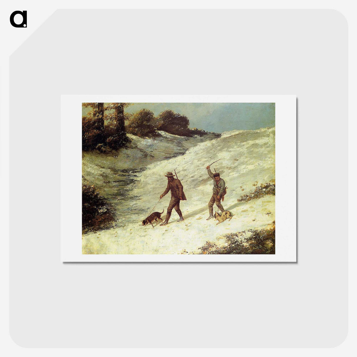 2-83_Gustave-Courbet_hagaki