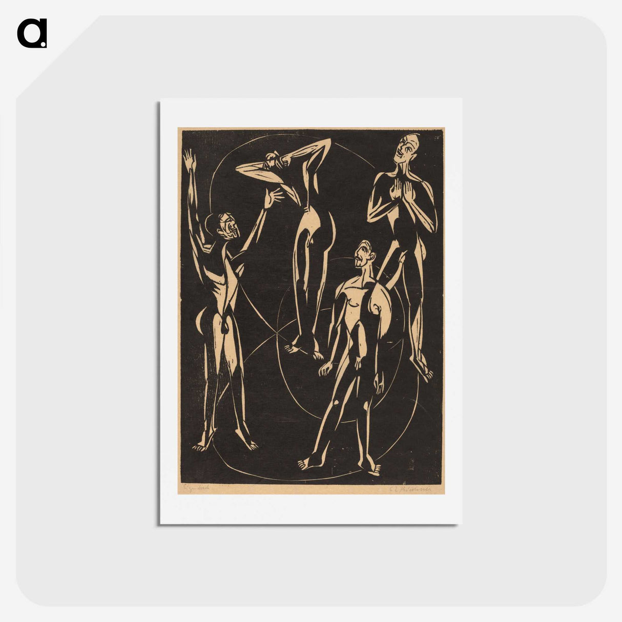 2-84_Ernst-Ludwig-Kirchner_hagaki