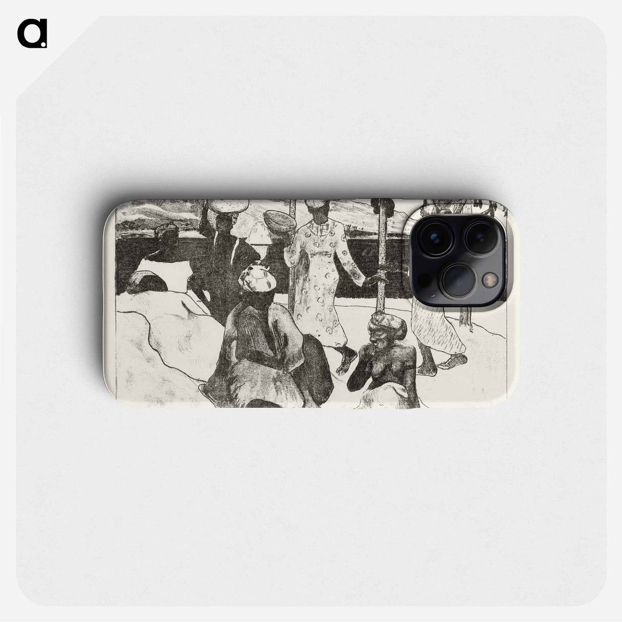 Seven Women on the Water in Martinique - Paul Gauguin Phone Case.