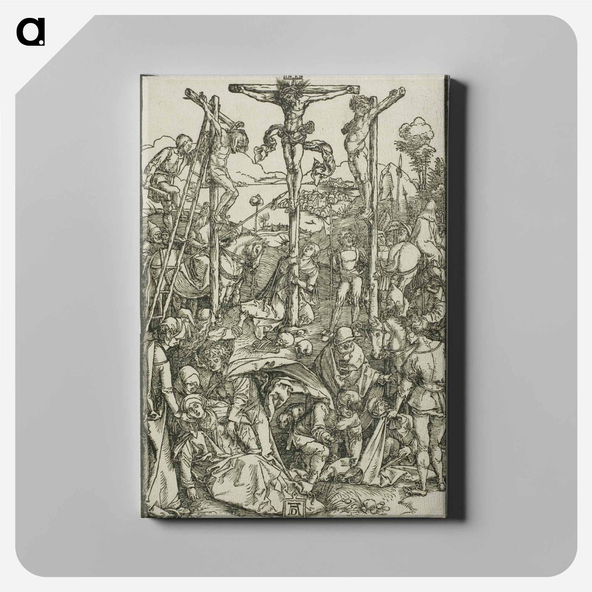 アートパネル-Calvary - アルブレヒト デューラー Canvas.