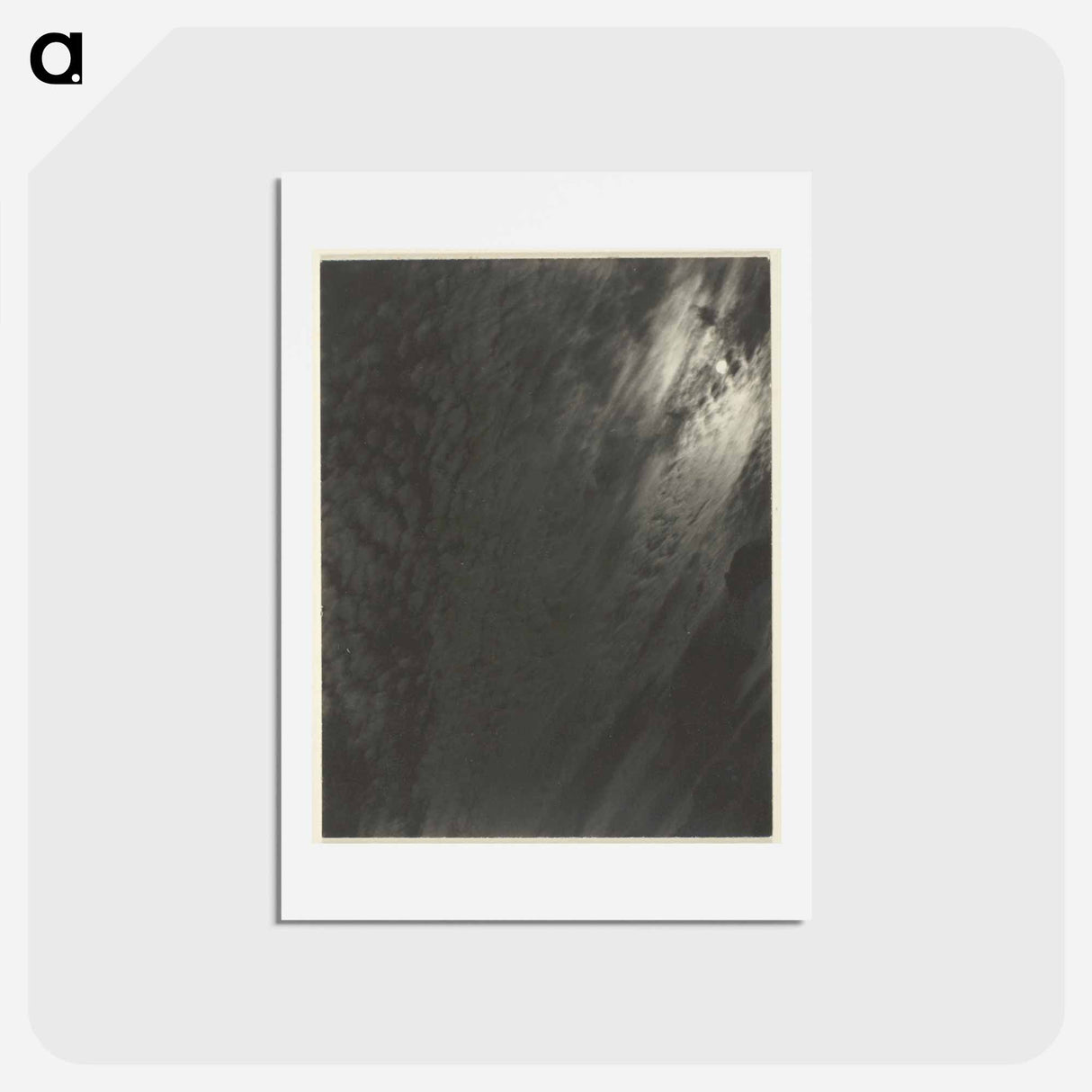アートポストカード-Equivalent, from Set A (Third Set, Print 6) - アルフレッド スティーグリッツ Postcard.