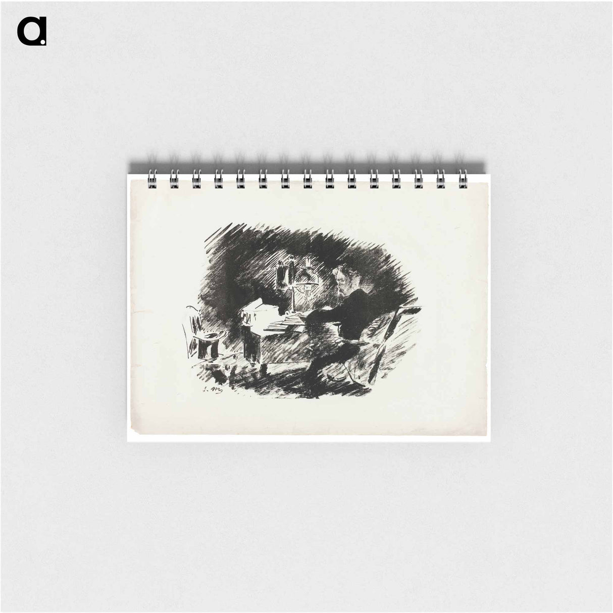 Under the Lamp - エドゥアール マネ Memo.