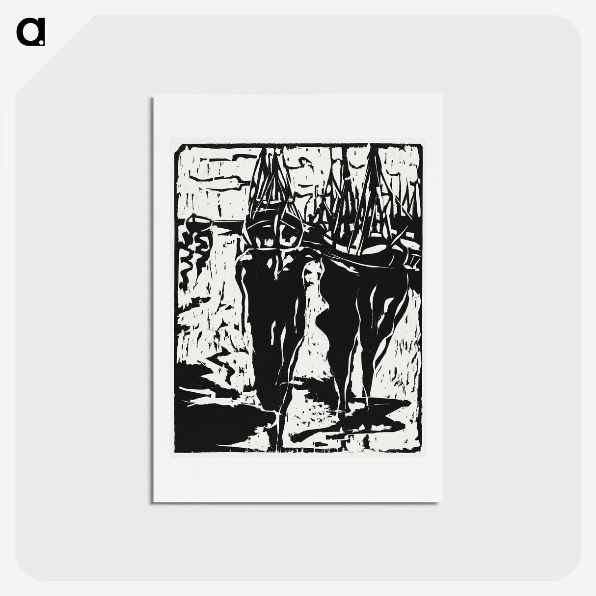 2-85_Ernst-Ludwig-Kirchner_hagaki