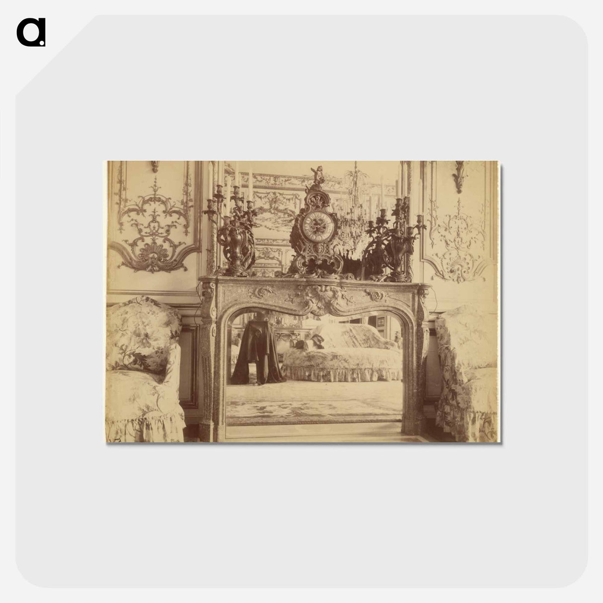 アートポストカード-The Austrian Embassy, 57 rue de Varenne
- ウジェーヌ アジェ Postcard.