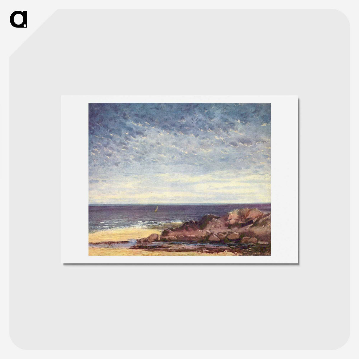 2-85_Gustave-Courbet_hagaki