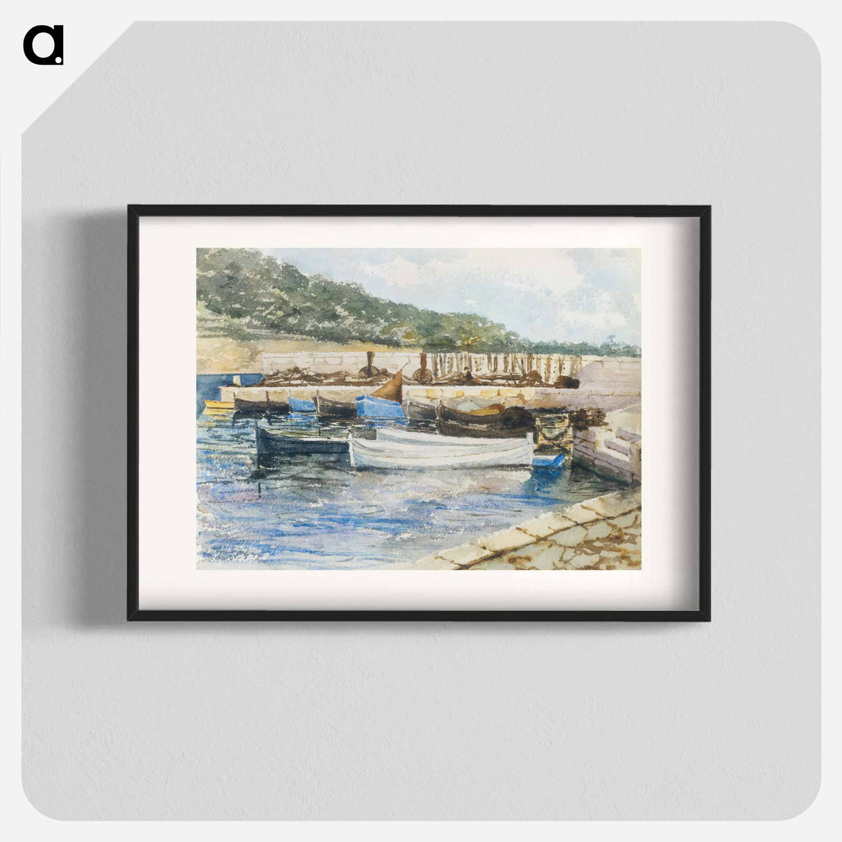 Boats - John Singer Sargent Poster.