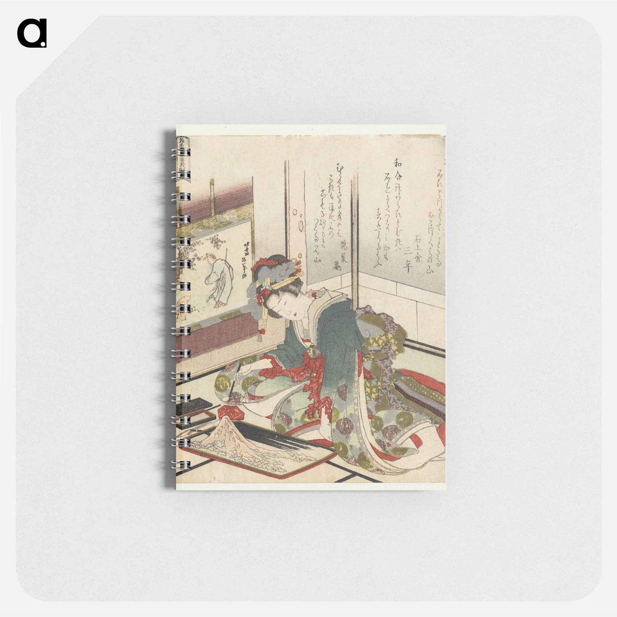 A comparison of Genroku poems and shells - 葛飾 北斎 Memo.