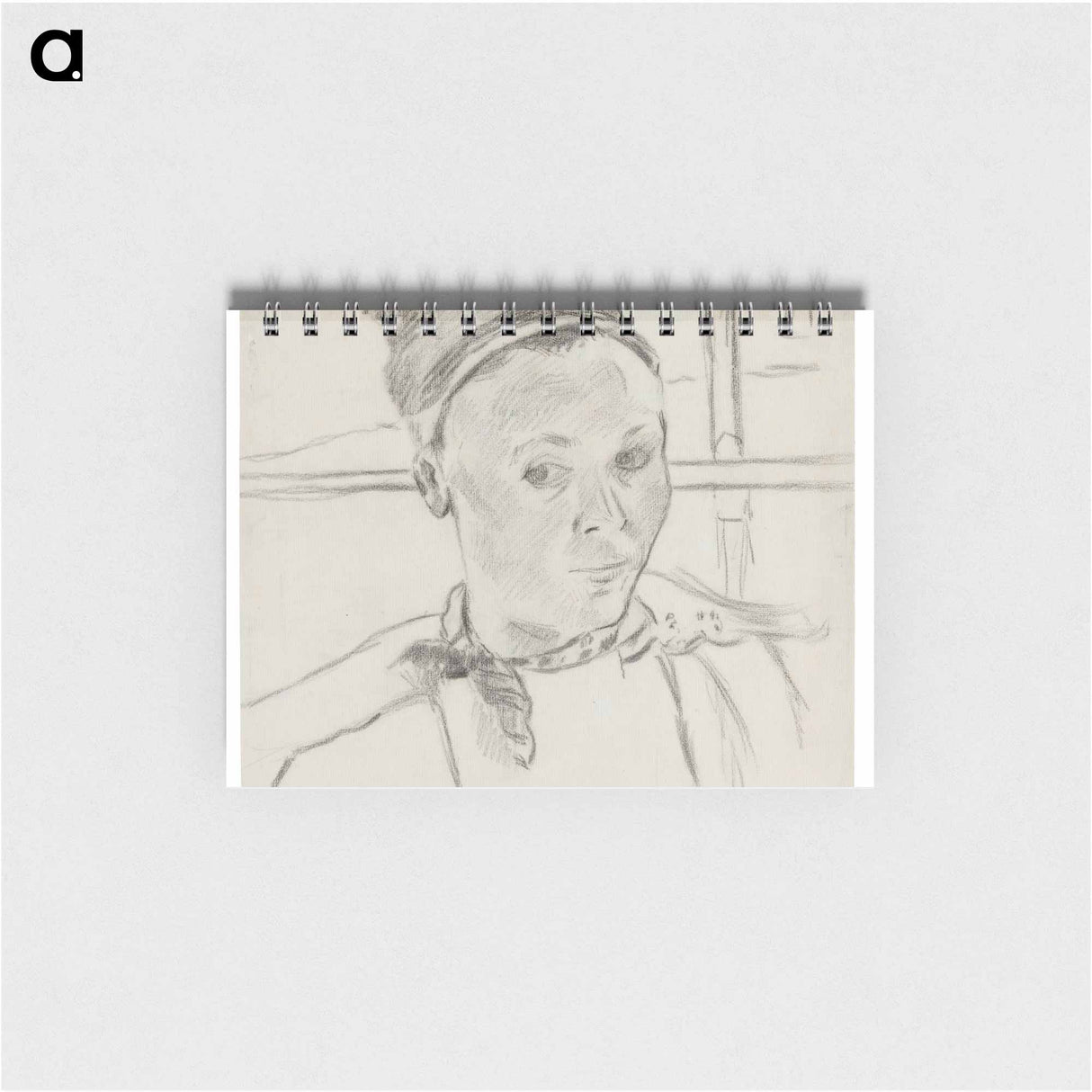 Bust of a Young Breton Woman - ポール ゴーギャン Memo.