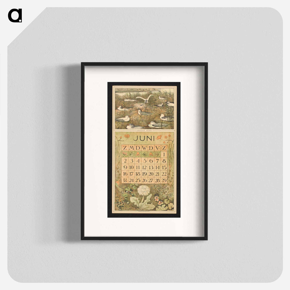 Collection of paintings by Theo van Hoytema - Theo van Hoytema Poster.