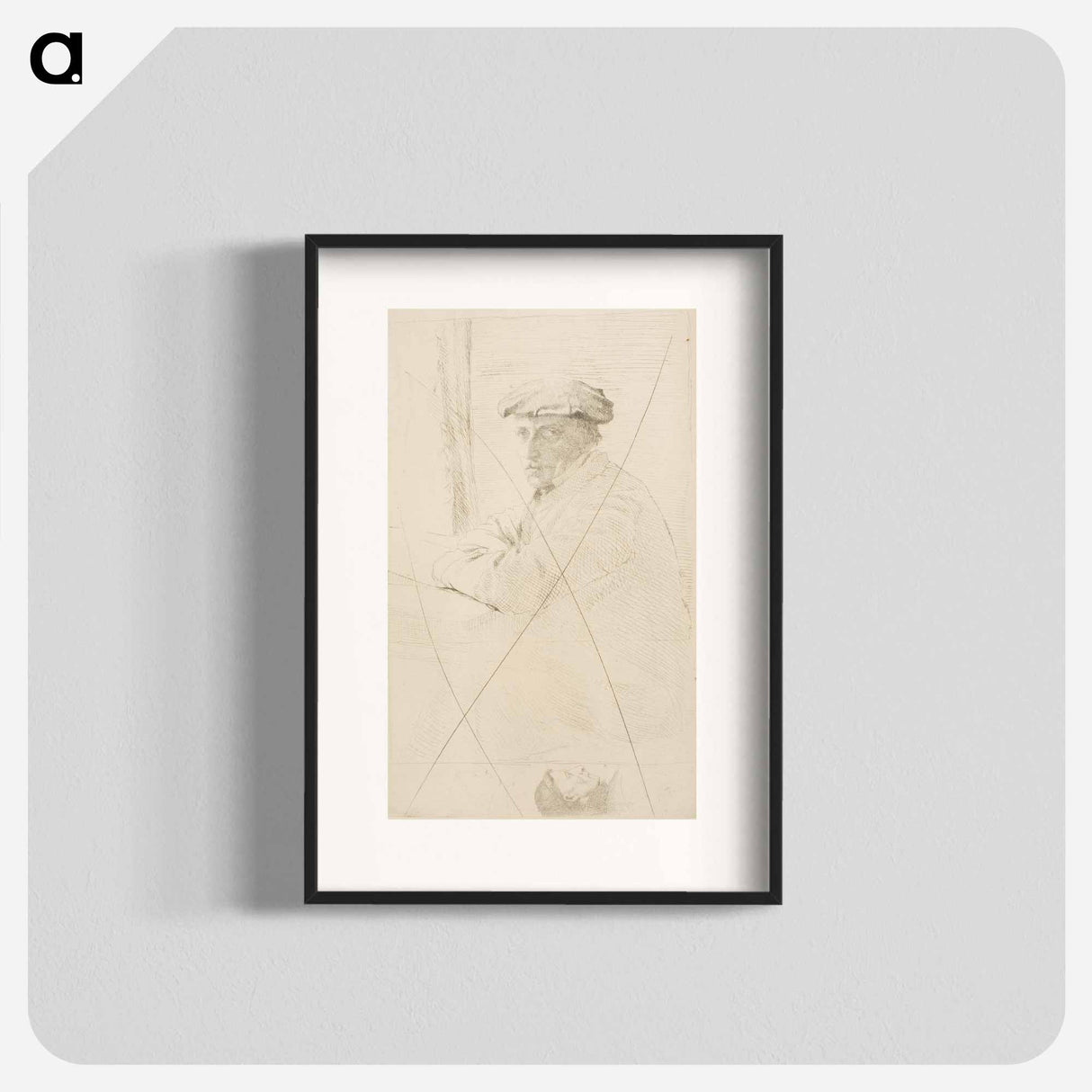 The Engraver Joseph Tourny - エドガー ドガ Poster.