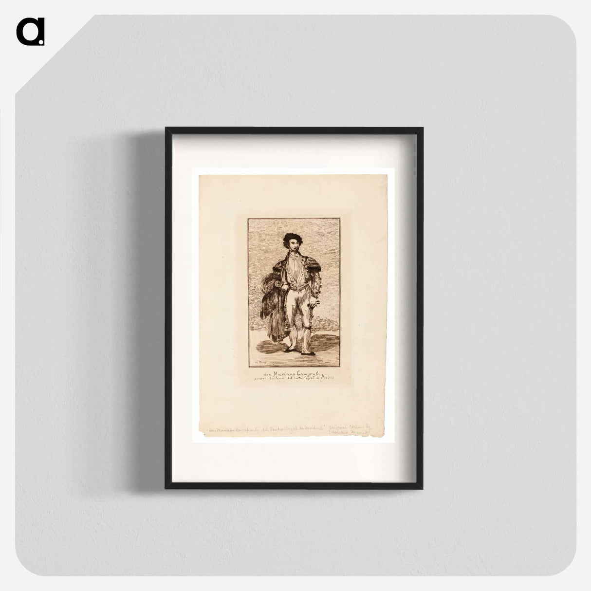 The Ballet Dancer - エドゥアール マネ Poster.