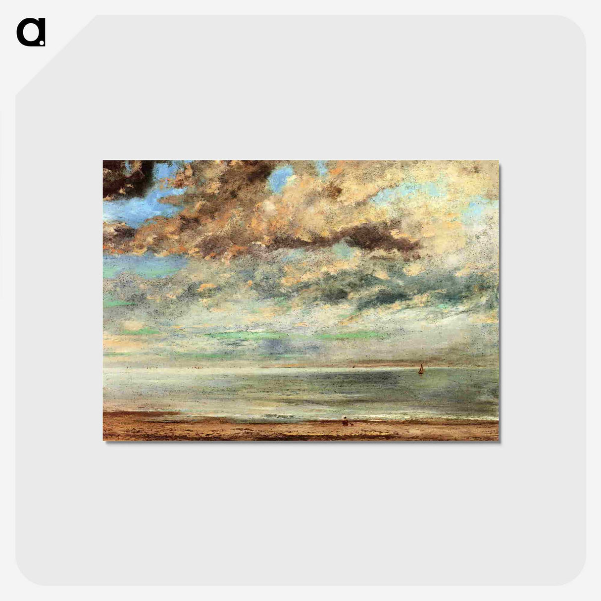 2-86_Gustave-Courbet_postcard
