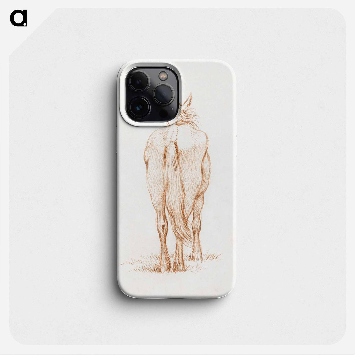 Standing horse - ジャン ベルナール Phone Case.