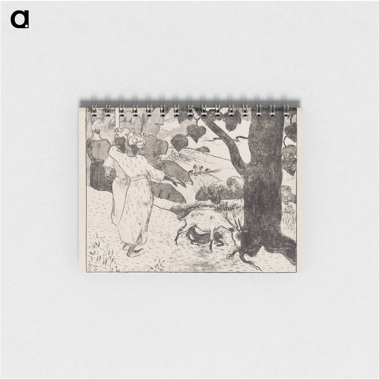 Pastorales Martiniques - ポール ゴーギャン Memo.