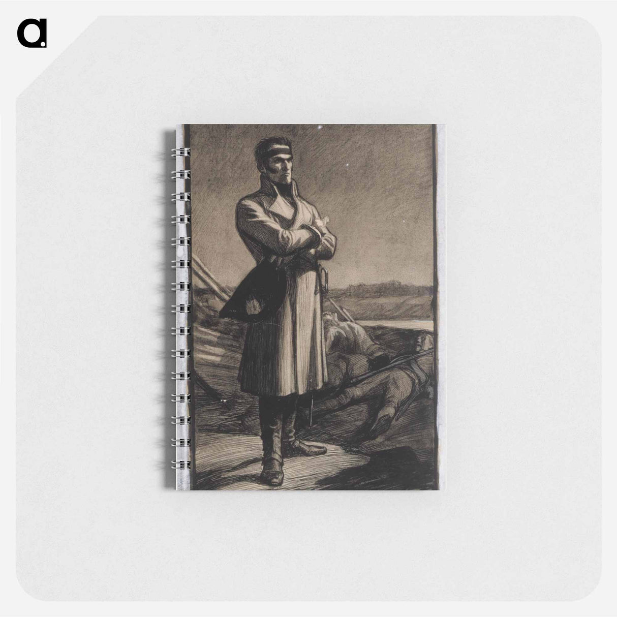 Döbeln on the battlefield at night - アルバート エーデルフェルト Memo.