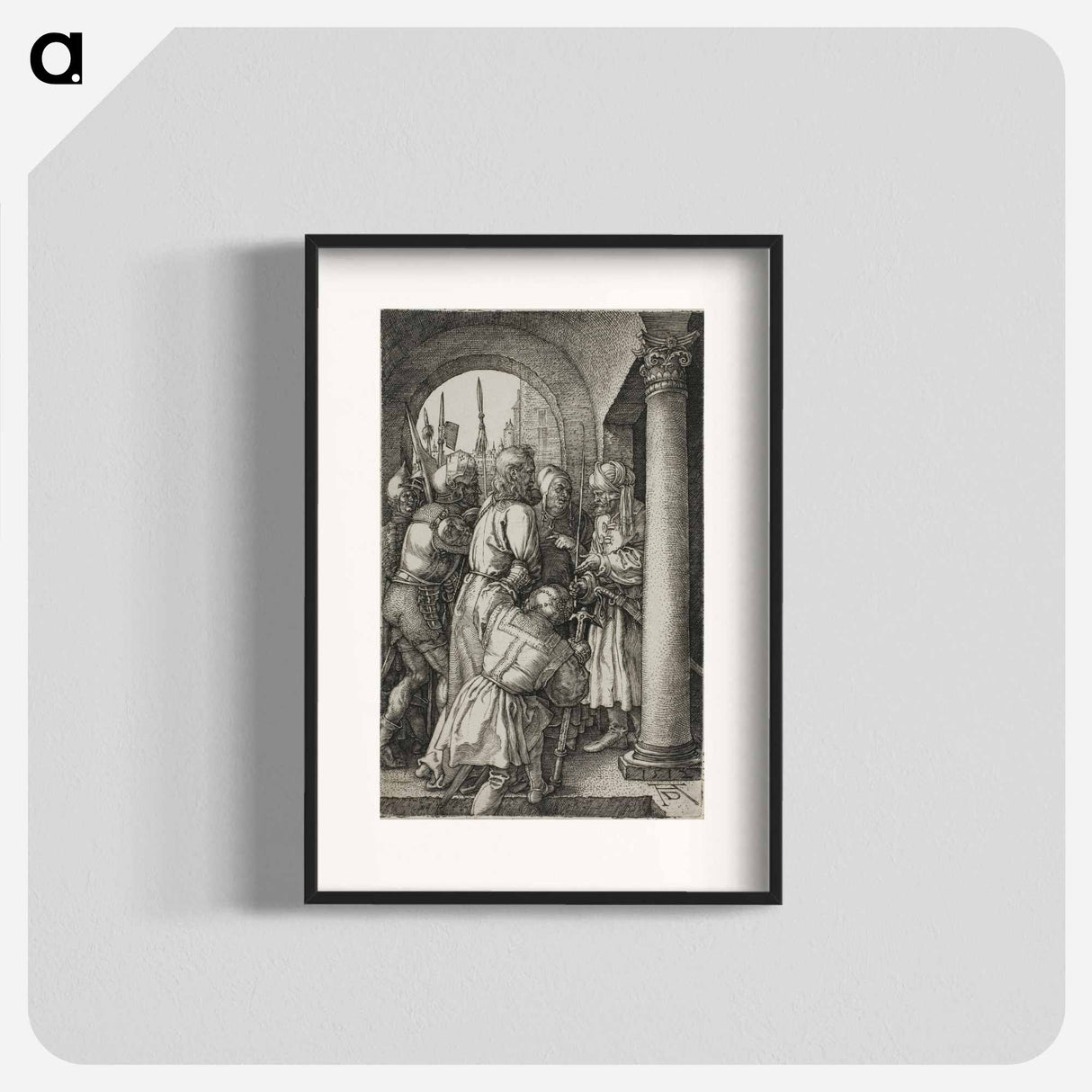 Christ Before Pilate - アルブレヒト デューラー Poster.