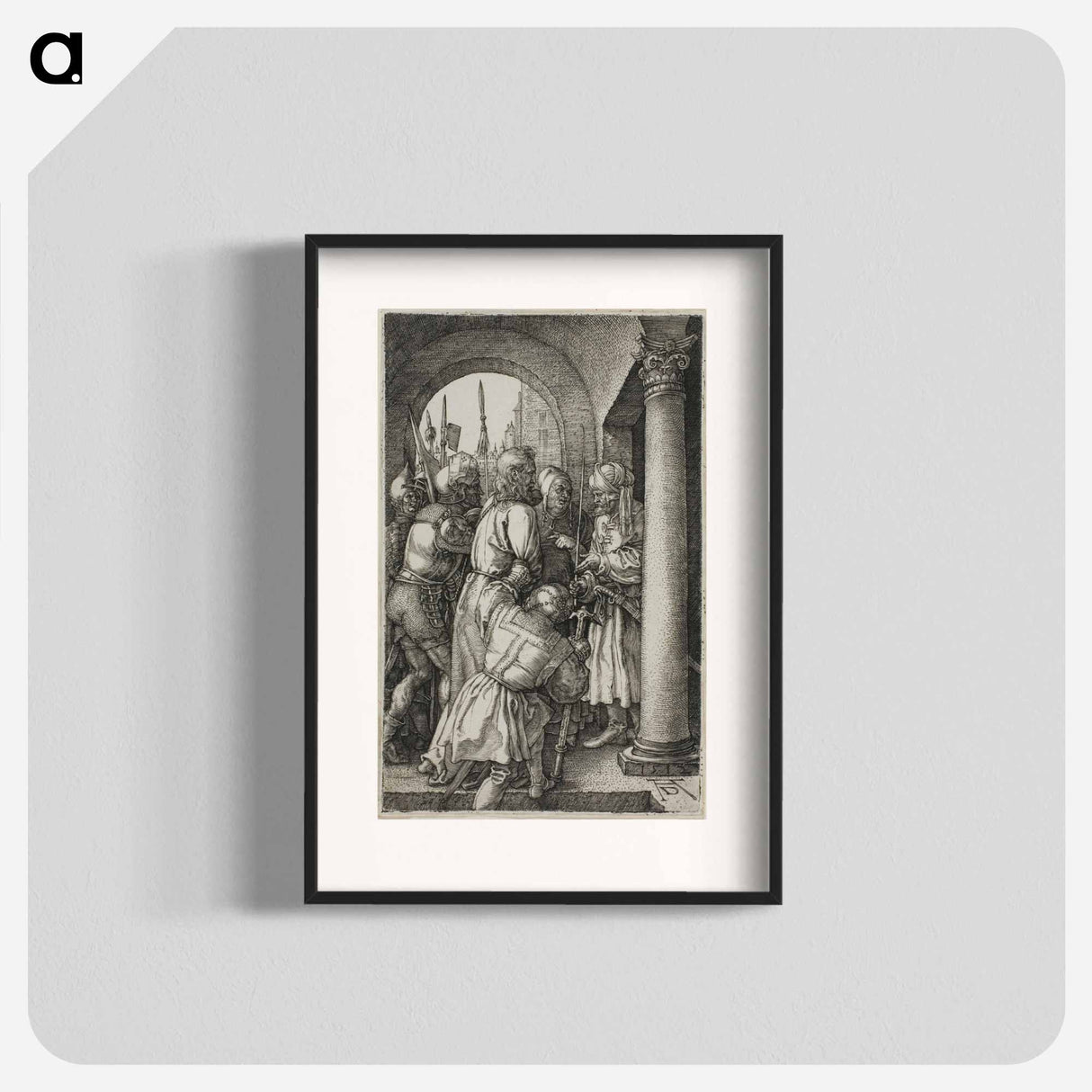 Christ Before Pilate - アルブレヒト デューラー Poster.