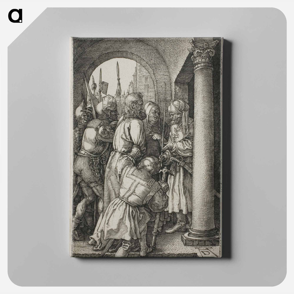 Christ Before Pilate - アルブレヒト デューラー Canvas.