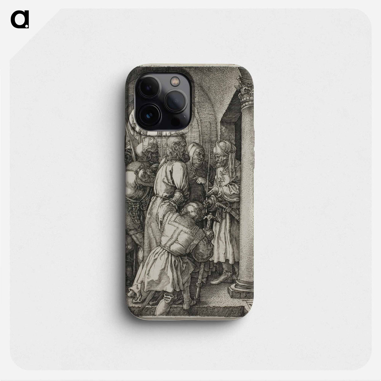 Christ Before Pilate - アルブレヒト デューラー Phone Case.