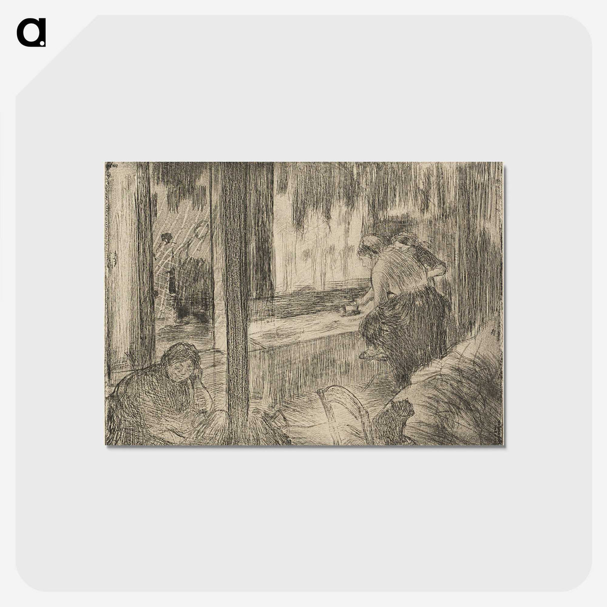 2-87_Edgar-Degas_postcard