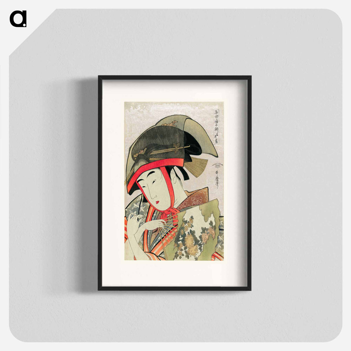Yoshiwara Suzume - 喜多川 歌麿 Poster.