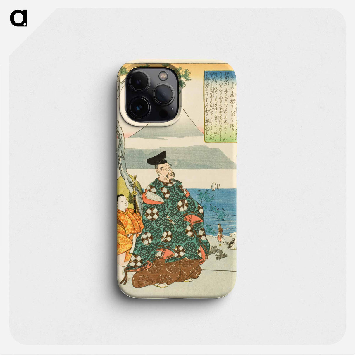 The Poet Yamabe no Akahito - 歌川 国芳 Phone Case.