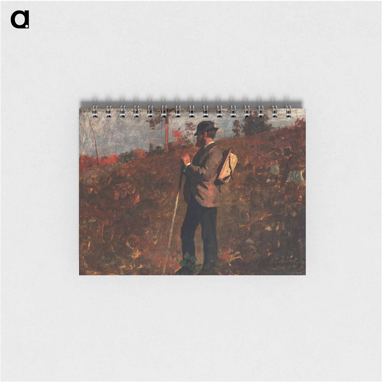 Man with a Knapsack - ウィンスロー ホーマー Memo.