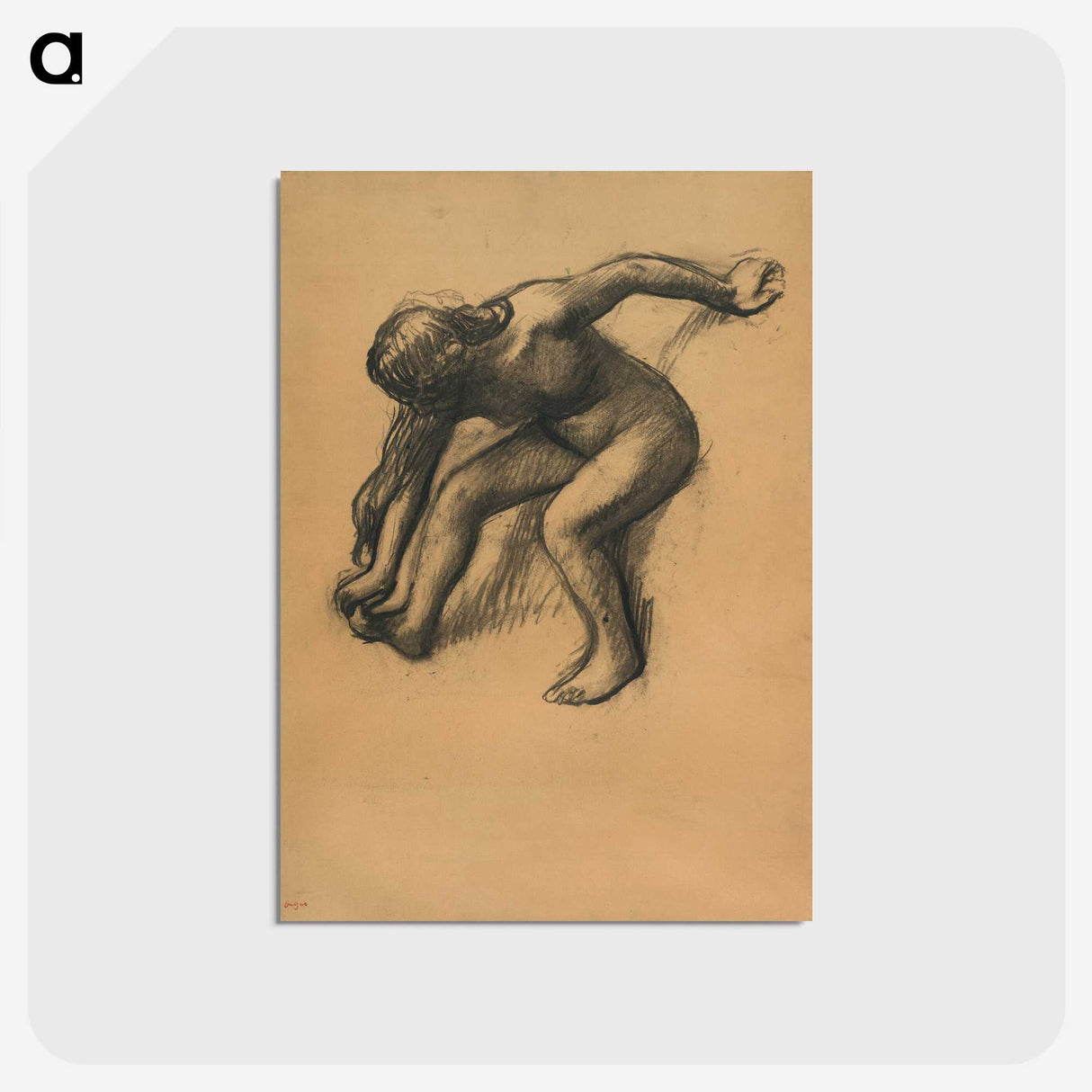 2-88_Edgar-Degas_postcard