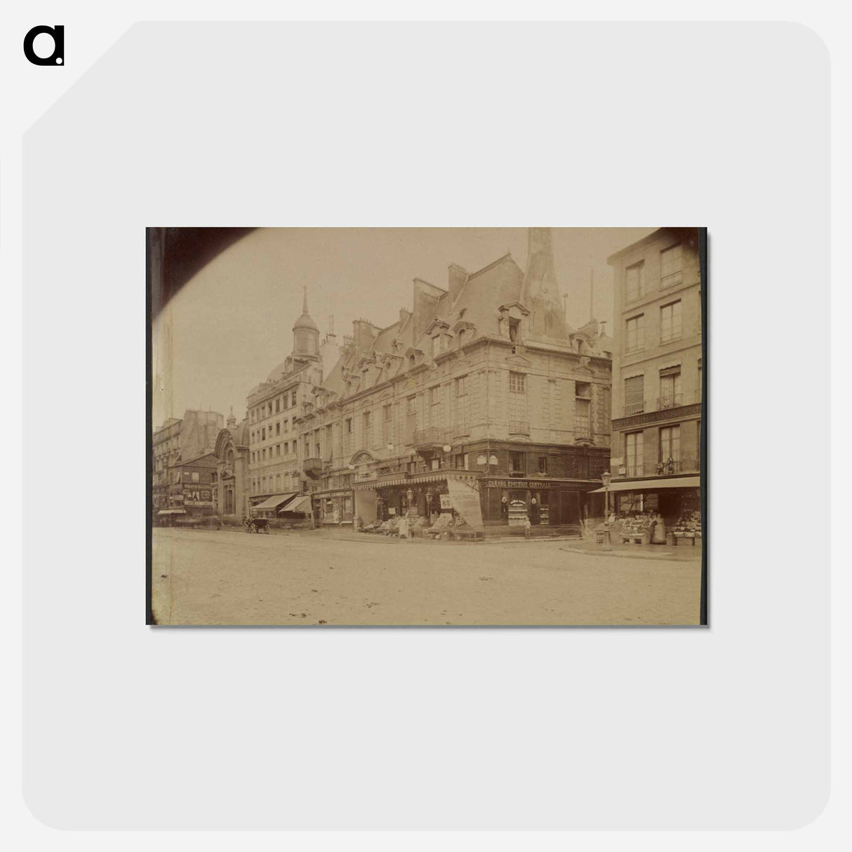 アートポストカード-Hôtel de Mayenne
- ウジェーヌ アジェ Postcard.