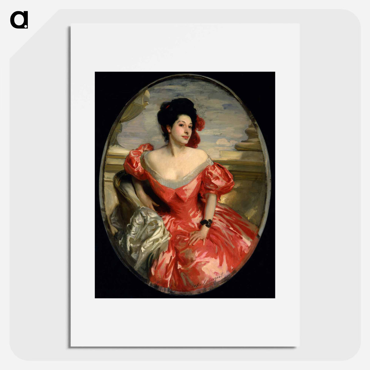 Betty Wertheimer - John Singer Sargent Poster.