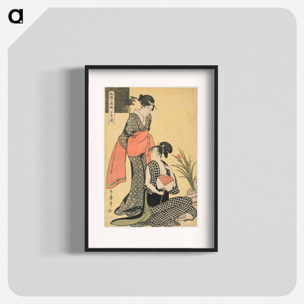 Picture of the Lower Class - 喜多川 歌麿 Poster.