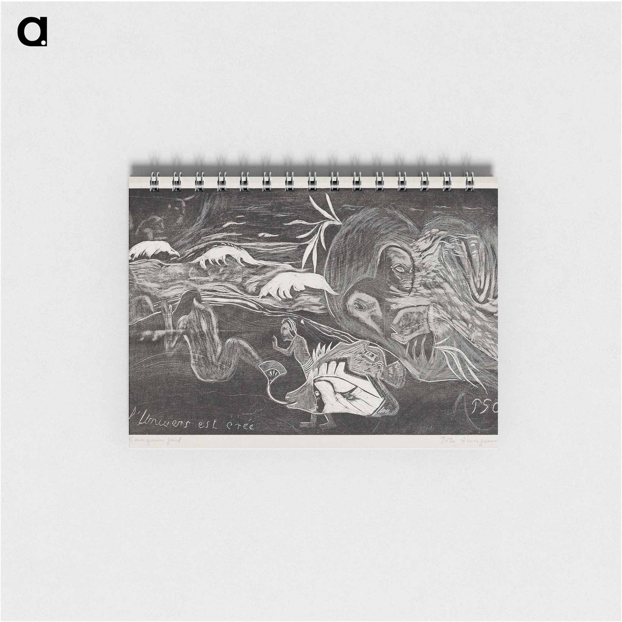 The Universe Is Being Created - ポール ゴーギャン Memo.