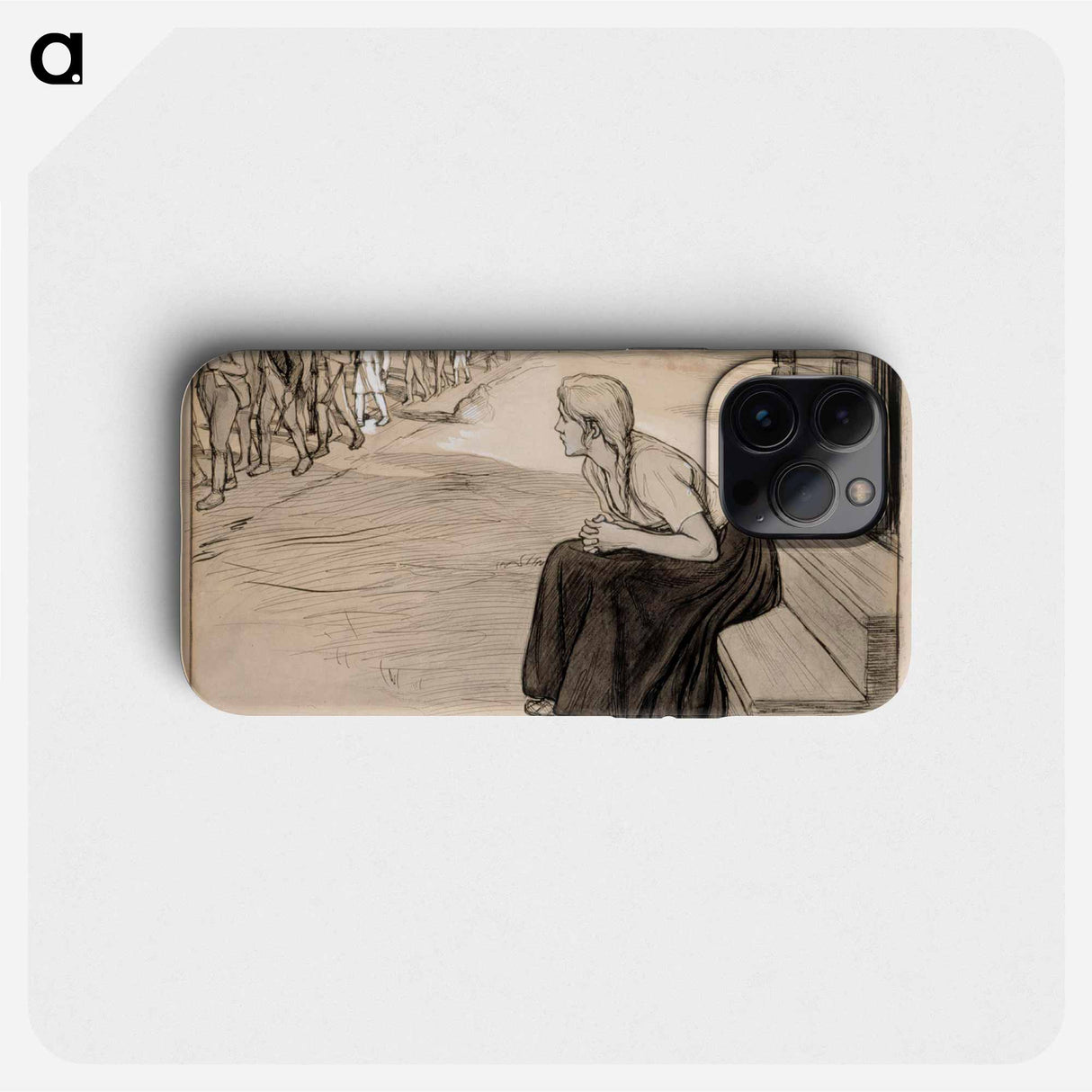 jo päivä laski - アルバート エーデルフェルト Phone Case.