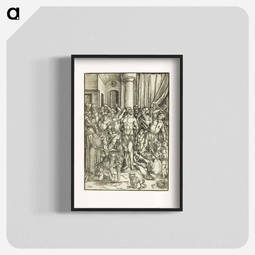 The Flagellation - アルブレヒト デューラー Poster.