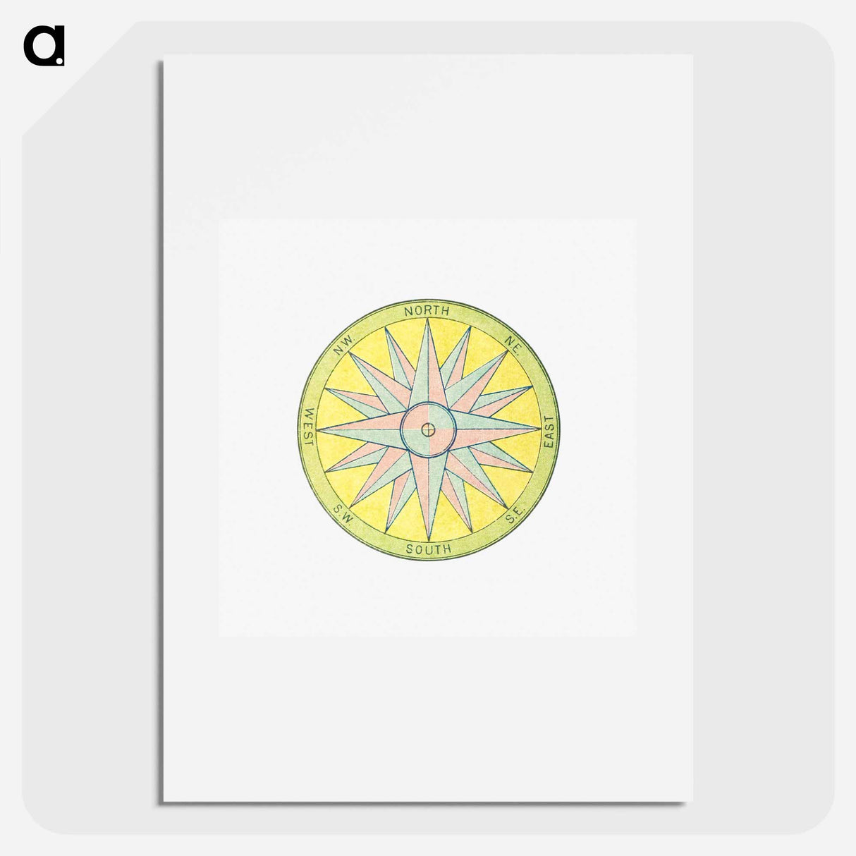 アートポスター-Mariner's Compass
- 大英図書館 Poster.