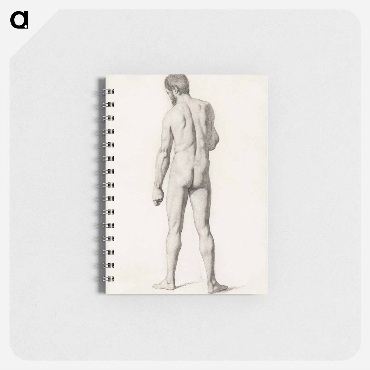 アートメモ帳-Academic Nude, Seen from the Back - ポール セザンヌ Memo.