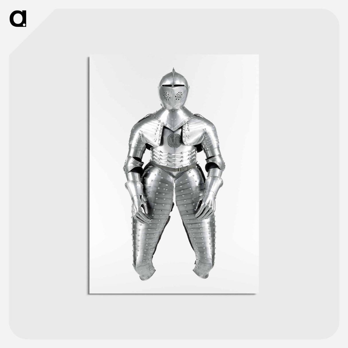 アートポストカード-Three-Quarter Armor
- セントルイス美術館 Postcard.