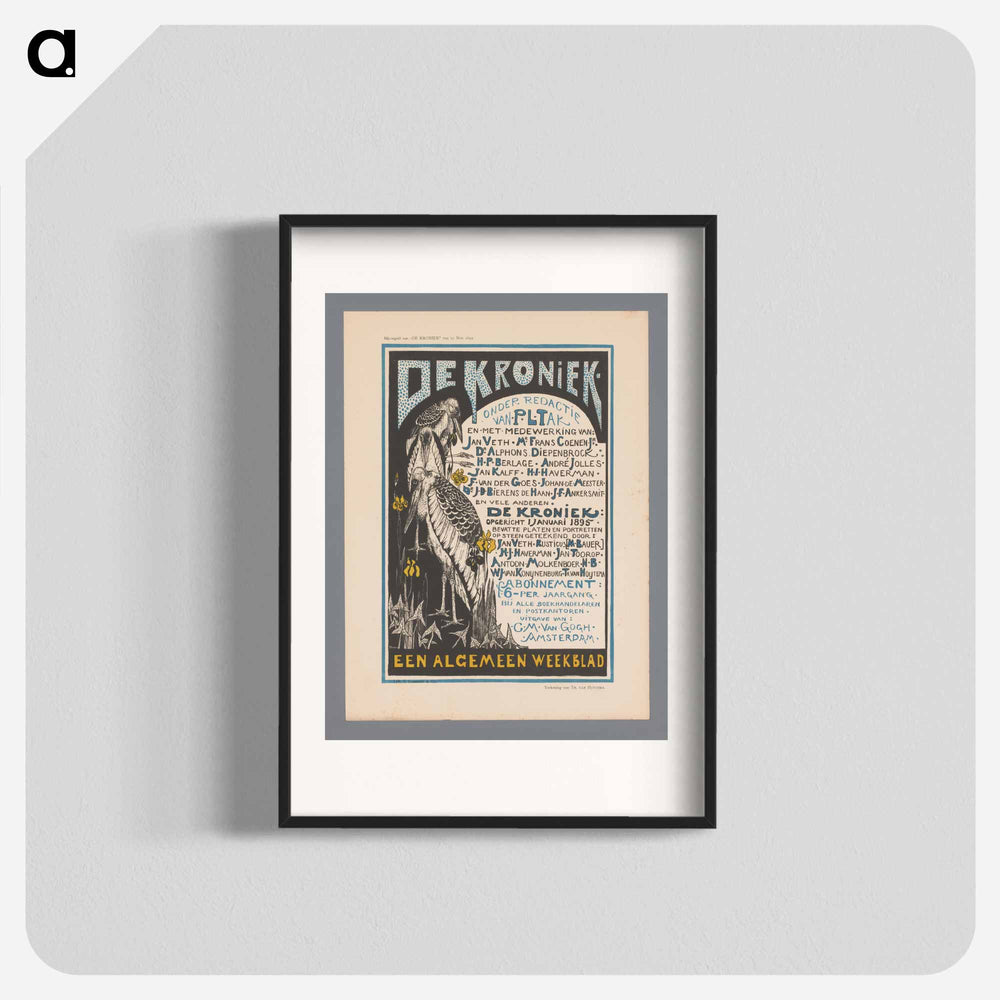 De Kroniek - Theo van Hoytema Poster.